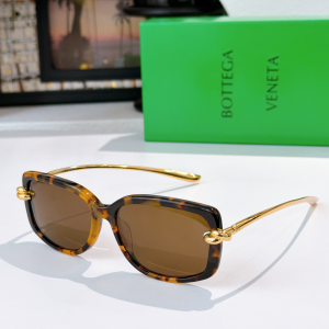 Bottega Veneta Knot Rectangular Luxury Eyewear Sunglasses BV1440S Brown Bottega Veneta Knot Rectangular Luxury Eyewear Sunglasses BV1440S Brown