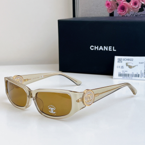 Chanel CC Logo Luxury Eyewear Sunglasses CH9522 Beige Chanel CC Logo Luxury Eyewear Sunglasses CH9522 Beige