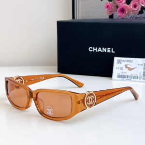 Chanel CC Logo Luxury Eyewear Sunglasses CH9522 Tan Chanel CC Logo Luxury Eyewear Sunglasses CH9522 Tan