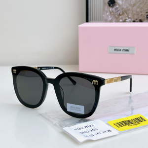 Miu Miu Logo Crystal Embellished Luxury Eyewear Sunglasses SMU20S Black Miu Miu Logo Crystal Embellished Luxury Eyewear Sunglasses SMU20S Black