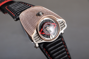 Azimuth Gran Turismo Mens Automatic Watch Crystals Rose Gold Black Leather Azimuth Gran Turismo Mens Automatic Watch Crystals Rose Gold Black Leather