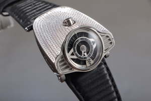 Azimuth Gran Turismo Mens Automatic Watch Crystals White Gold Black Leather Azimuth Gran Turismo Mens Automatic Watch Crystals White Gold Black Leather