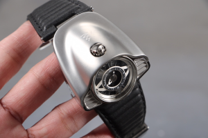 Azimuth Gran Turismo Mens Automatic Watch White Gold Black Leather Azimuth Gran Turismo Mens Automatic Watch White Gold Black Leather