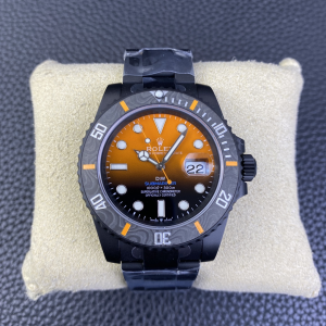 Rolex DIW Submariner Special Edition Watch Black Orange Rolex DIW Submariner Special Edition Watch Black Orange