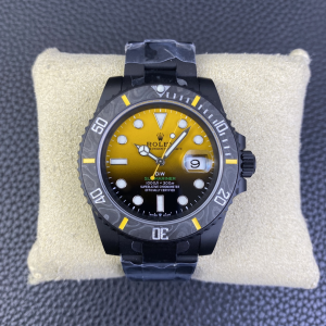 Rolex DIW Submariner Special Edition Watch Black Yellow Rolex DIW Submariner Special Edition Watch Black Yellow