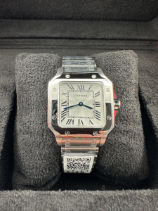 Cartier Santos De Cartier Watch White Dial Cartier Santos De Cartier Watch White Dial