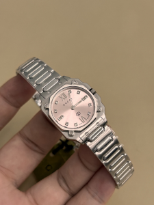 Gucci G Flat Bracelet Watch with Diamonds Two Tone Stainless Steel Gucci G Flat Bracelet Watch with Diamonds Two Tone Stainless Steel