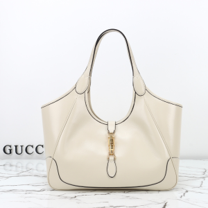 Gucci Mercato Medium Tote Shoulder Bag Off White Soft Calf Leather Gucci Mercato Medium Tote Shoulder Bag Off White Soft Calf Leather