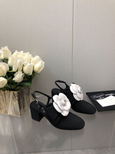 Chanel Crumpled Shiny Fabric Grosgrain Cap Toe Camellia Bow Slingback Pumps Black Chanel Crumpled Shiny Fabric Grosgrain Cap Toe Camellia Bow Slingback Pumps Black