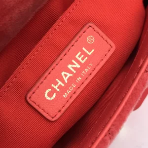 Luxury Womens Handbags Chanel Mini Velvet Flap Bag 20x13x7CM A118PP750 AA138861