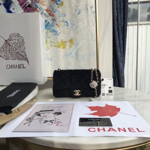 Chanel Mini Velvet Flap Bag