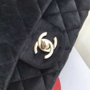 Luxury Womens Handbags Chanel Mini Velvet Flap Bag 20x13x7CM A118PP750 AA138865