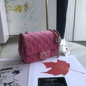 Chanel Supreme Mini Velvet Flap Bag