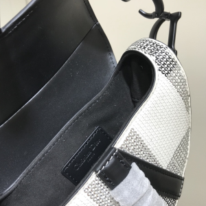 Luxury Womens Handbags Dior Mini Saddle Shoulder Bag 19CM A138PP850 AA138929