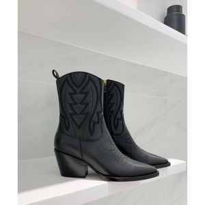 Luxury Womens Shoes Dior CD Calfskin Ankle Boot 55MM 35 To 41 A136PP660 AA138889