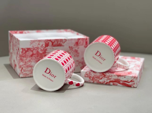 Luxury Home Tabletop Kitchen Dior Set of Two Mugs A201PP280 AA145652
