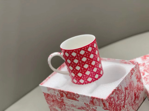 Luxury Home Tabletop Kitchen Dior Set of Two Mugs A201PP280 AA145652