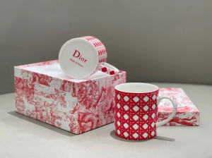 Luxury Home Tabletop Kitchen Dior Set of Two Mugs A201PP280 AA145652
