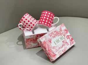 Luxury Home Tabletop Kitchen Dior Set of Two Mugs A201PP280 AA145652