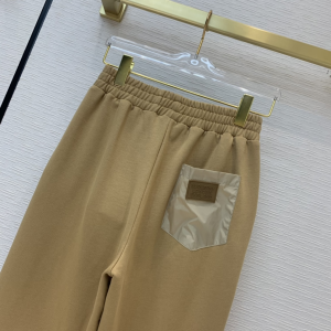 Luxury Womens Clothing Burberry Pants Apricot SML A198PP380 AA145640