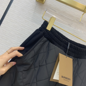 Luxury Womens Clothing Burberry Pants Black SML A198PP380 AA145638