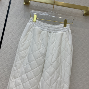 Luxury Womens Clothing Burberry Pants White SML A198PP380 AA145639