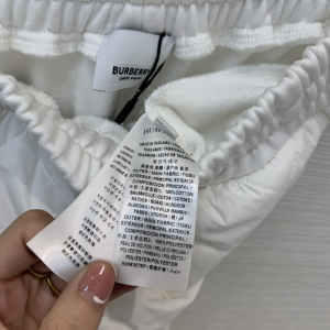 Luxury Womens Clothing Burberry Pants White SML A198PP380 AA145639
