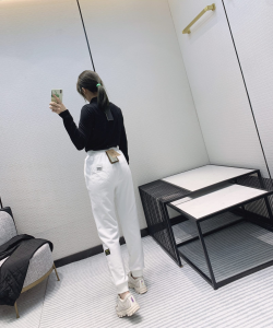 Luxury Womens Clothing Burberry Pants White SML A198PP380 AA145639