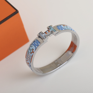 Luxury Womens Jewelry Hermes Clic H Panoplie Equestre Bracelet A205PP260 AA145654