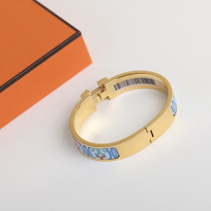 Luxury Womens Jewelry Hermes Clic H Panoplie Equestre Bracelet A205PP260 AA145654