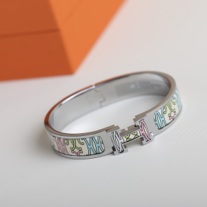 Luxury Womens Jewelry Hermes Clic H Panoplie Equestre Bracelet A205PP260 AA145655