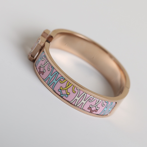 Luxury Womens Jewelry Hermes Clic H Panoplie Equestre Bracelet A205PP260 AA145656