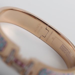 Luxury Womens Jewelry Hermes Clic H Panoplie Equestre Bracelet A205PP260 AA145656