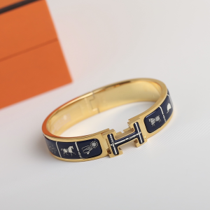 Luxury Womens Jewelry Hermes Clic H Panoplie Equestre Bracelet A205PP260 AA145658