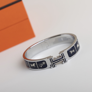 Luxury Womens Jewelry Hermes Clic H Panoplie Equestre Bracelet A205PP260 AA145658