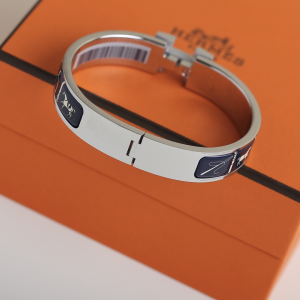 Luxury Womens Jewelry Hermes Clic H Panoplie Equestre Bracelet A205PP260 AA145658