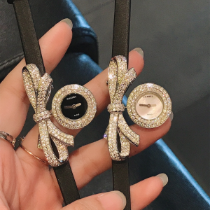Chanel Ruban Jewellery Ribbon Diamonds Watch 