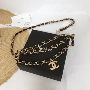 Chanel Vintage Gold CC Logo Chain Belt 