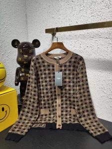 Fendi FF Jacquard Knitwear Cardigans 