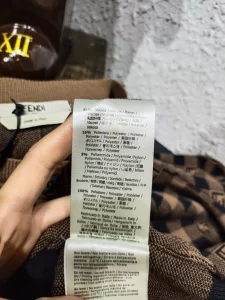 Luxury Womens Clothing Fendi FF Jacquard Knitwear Cardigans SML A40PP480 AA145778