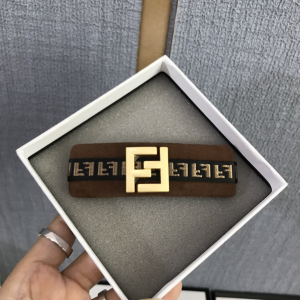 Luxury Womens Jewelry Fendi FF Logo Hair Clip Accessory A52PP120 AA145792