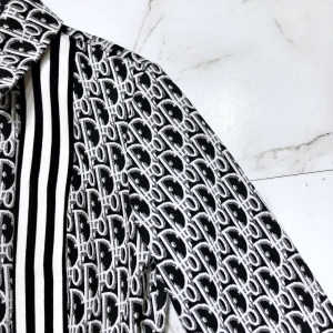 Luxury Womens Clothing Dior Vintage Oblique Shirt Dress SML A154PP580 AA146115