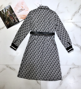 Luxury Womens Clothing Dior Vintage Oblique Shirt Dress SML A154PP580 AA146115
