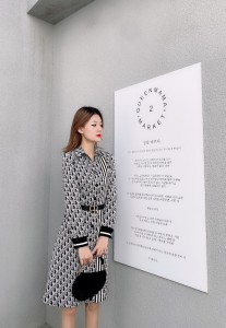 Luxury Womens Clothing Dior Vintage Oblique Shirt Dress SML A154PP580 AA146115