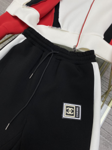 Luxury Womens Clothing Chanel 2021SS Cotton Sport Set SML A198PP680 AA146185
