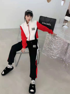 Luxury Womens Clothing Chanel 2021SS Cotton Sport Set SML A198PP680 AA146185