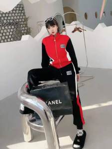 Luxury Womens Clothing Chanel 2021SS Cotton Sport Set SML A198PP680 AA146186