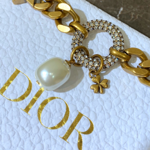 Luxury Womens Jewelry Dior Link Chain Bracelet A205PP160 AA146195