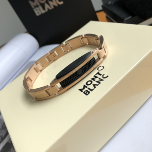 Montblanc Stainless Steel Bracelet Rose Gold 