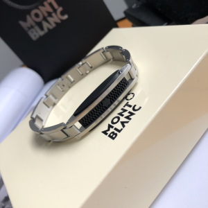 Montblanc Stainless Steel Bracelet Silver 